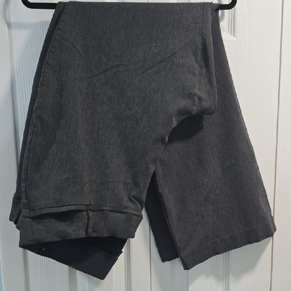 Lane Bryant The Curvy Allie Dark Gray Wide Leg Pant